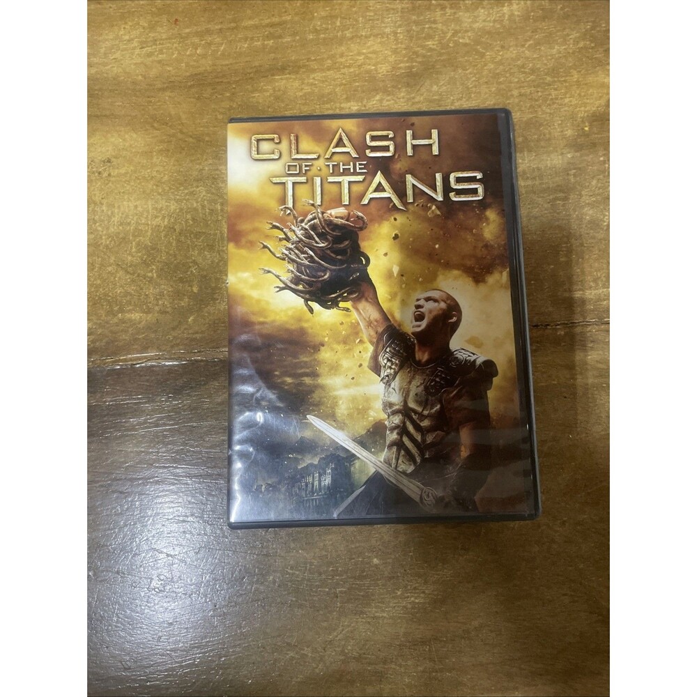 Clash of the Titans DVD 2010 Fantasy Movie Liam Neeson Widescreen PG-13 Action